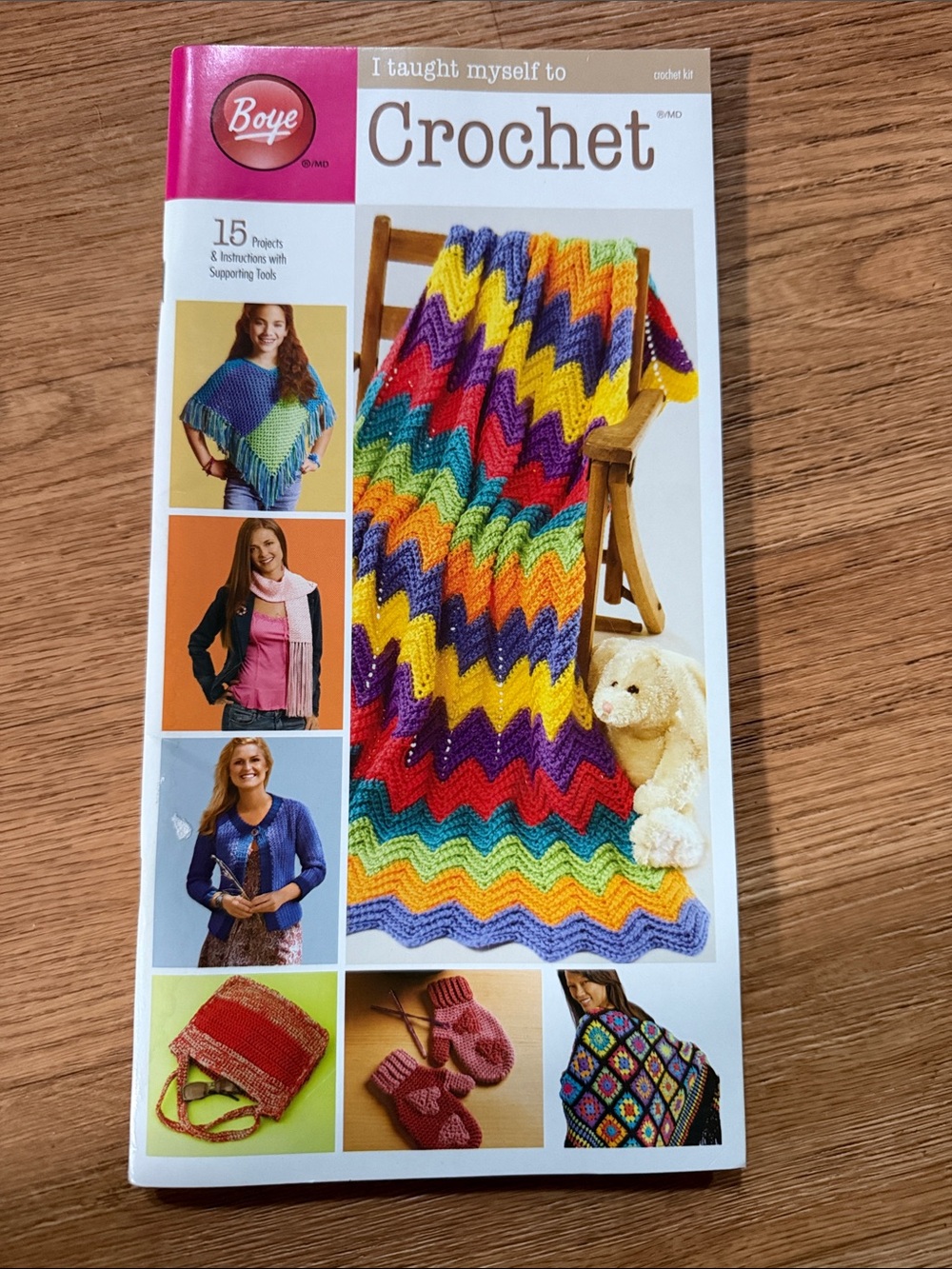 Boys Crochet Kit Pattern Book